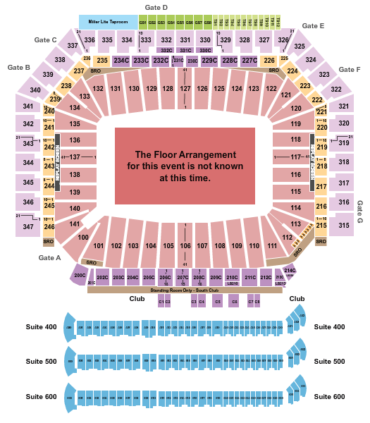 Ford Field NCAA Tournament Seating Chart